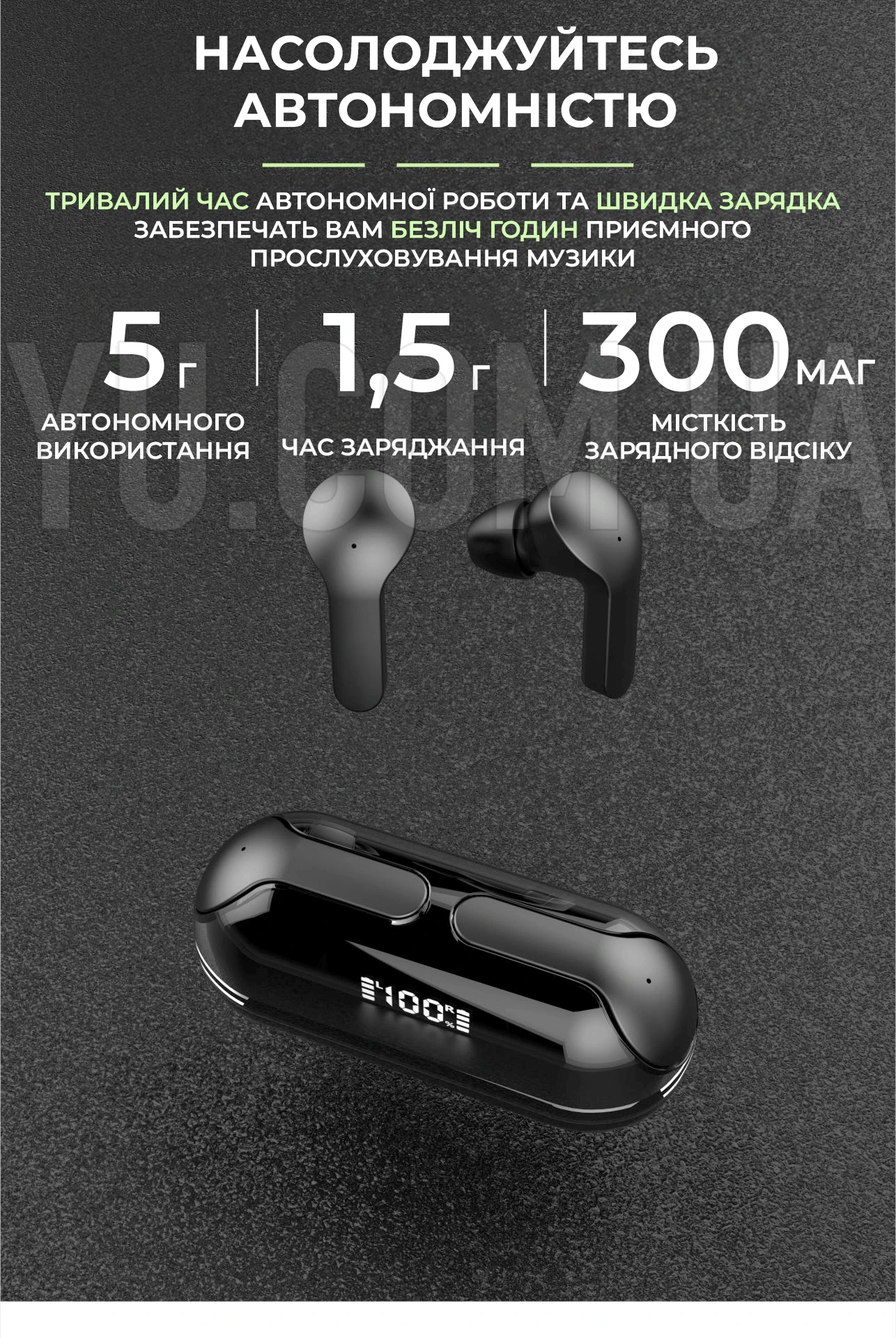 Бездротові навушники Air13 Pro Bluetooth сенсорні з шумопоглинанням Бездротові навушники Air13 Pro Bluetooth сенсорні з шумопоглинанням
